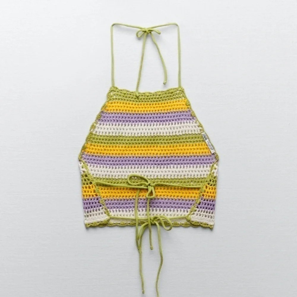 Zara • crochet cropped top - Picture 5 of 10